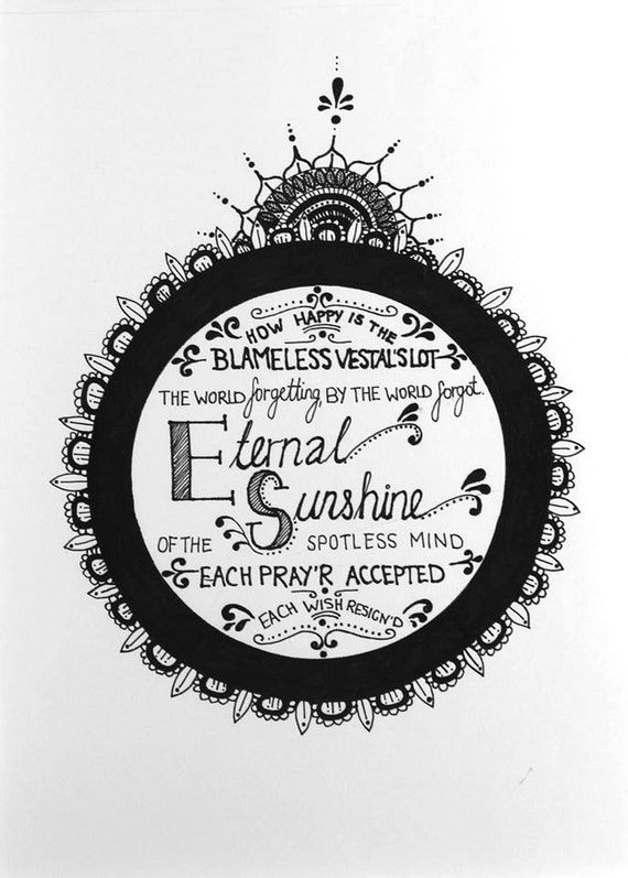 Eternal sunshine of the spotless mind essay