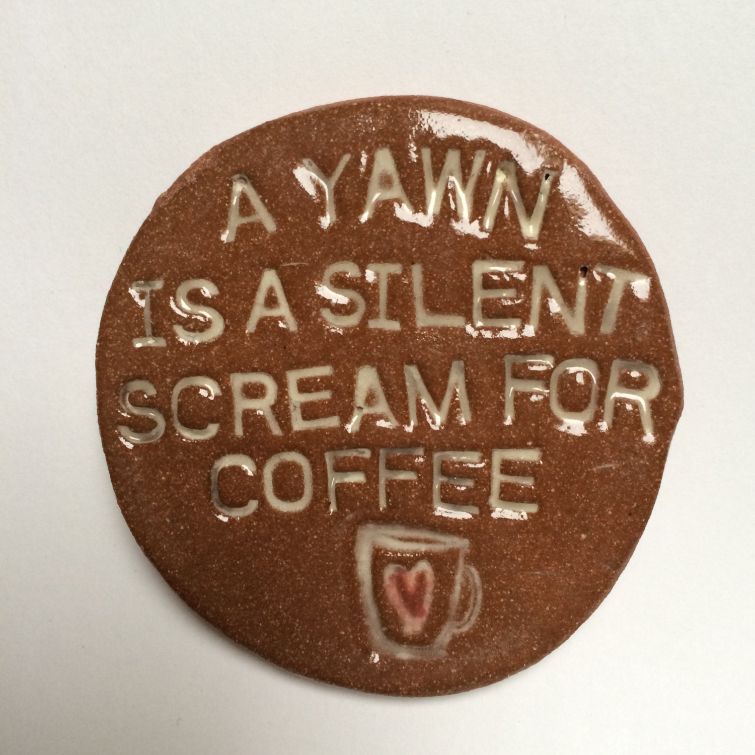 Fridge Coffee Ceramic by FaeGartenClay