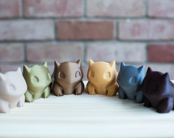 Special Edition- 3D Printed Bulbasaur Planter/ Container/ Home/ Office Decor/Pokemon/ Pocket Animal/ Succulent/ Best Gift/ Valentine's Day