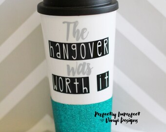 To-Go Coffee Cup//Glitter Dipped Coffee Mug//Glitter Dip Travel Mug//Personalized Travel Coffee Mug//Vacation Coffee Mug//Glitter Dip Mug
