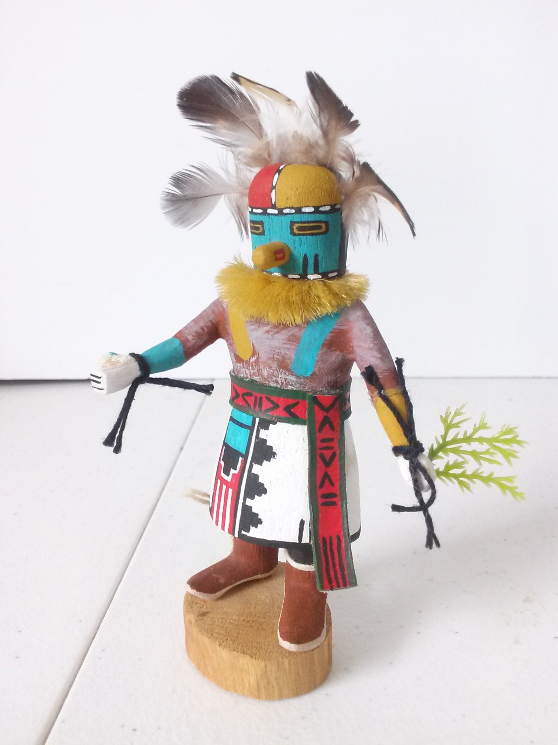 hcg zuni warrior doll figure