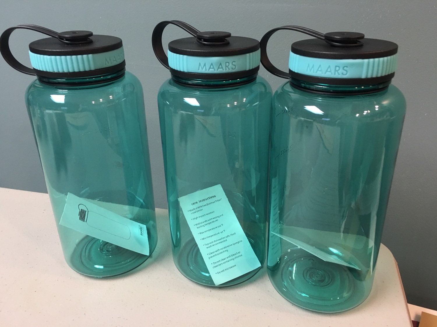 Blank Water Bottle 34 oz MINT Bottle Wholesale by VToYouBlanks Blank Water Bottle 34 oz MINT Bottle Wholesale by VToYouBlanks