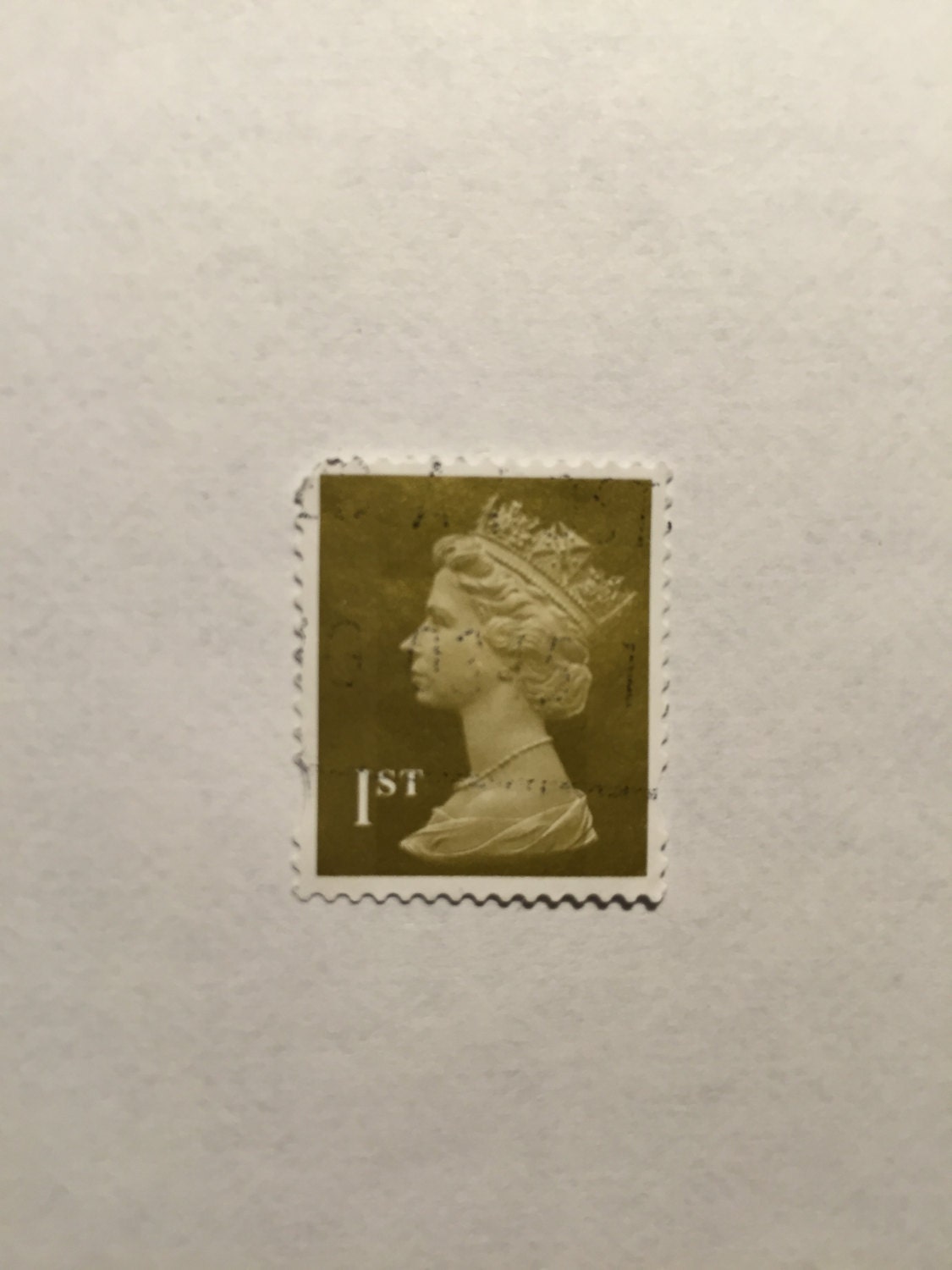Elizabeth II Gold 1st class stamps Machin Head 300 50
