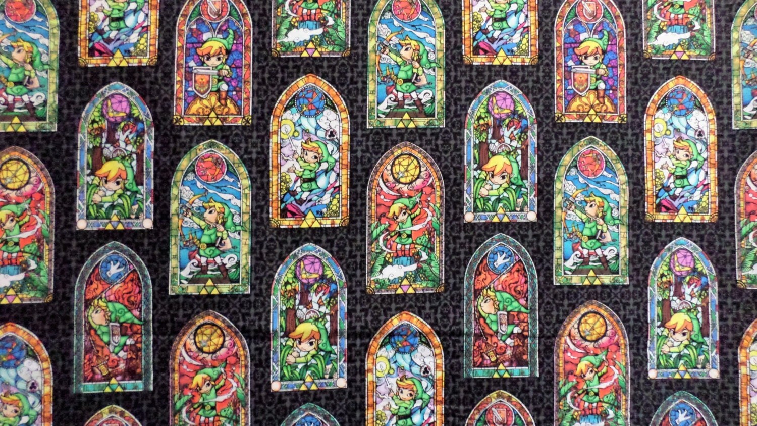 Legend of Zelda Fabric / 7 yards 34 inches/ Continuous