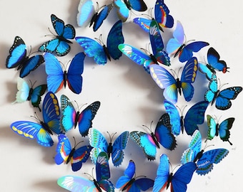 Sticker Art Design Wall Stickers Home Décor Room Decorations 3D Butterfly Decal - FAST & FREE SHIPPING !!!