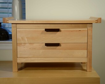 console table/Asian Antique Style small desk with two drawers/HANDMADE night table