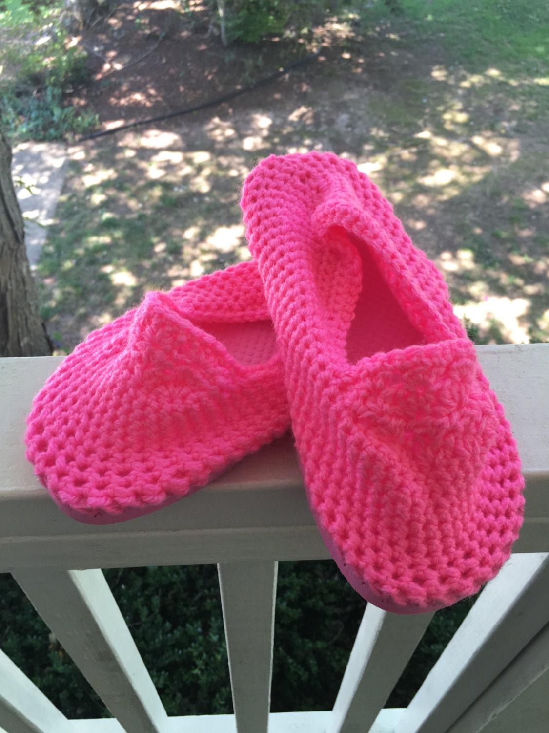 Crochet Flip flop slippers flip flop slipperscrochet