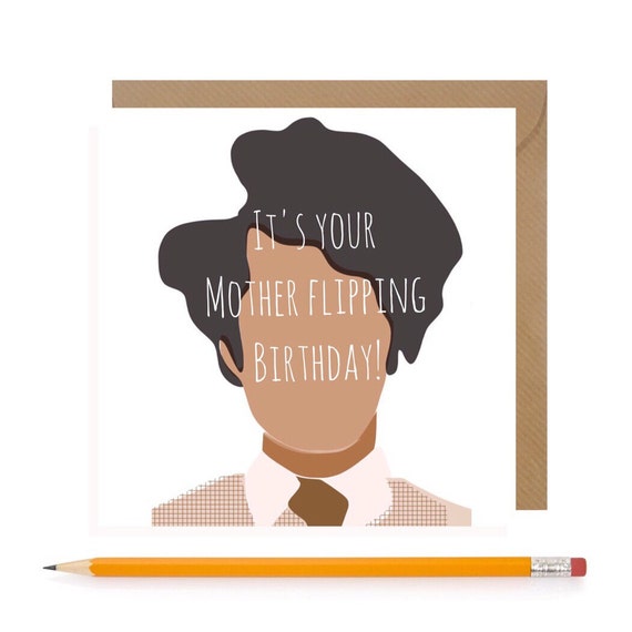 Funny It Crowd Card Maurice Moss Birthday Card It By Theginfox 