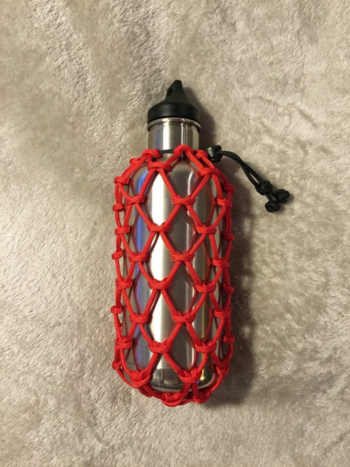 Paracord Water Bottle Holder Water Bottle Sling Water Bottle