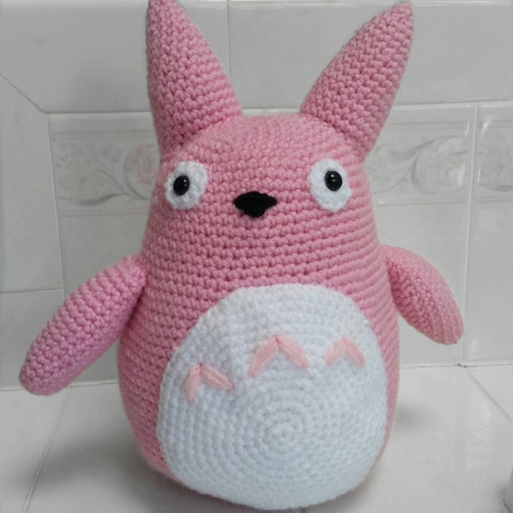 pink totoro plush