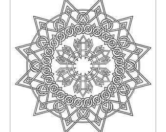 coloring for relaxation mandala meditations vol 1 complete