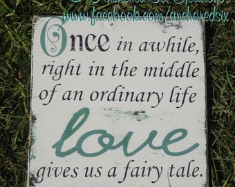 Fairytale sign | Etsy