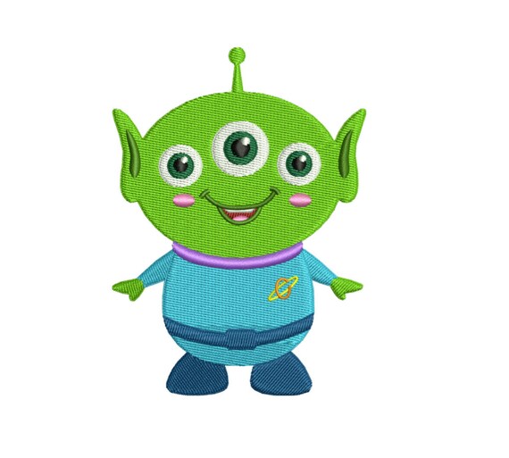 Alien Toy Story Embroidery Design Toy Story Full by StitchValley