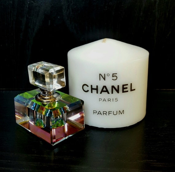 Chanel No. 5 Designer Inspired Candle with by FlickerMyMemory