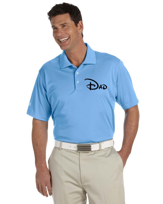 Adidas Polo // Disney Golf // Disney Dad // Disney Polo Shirt
