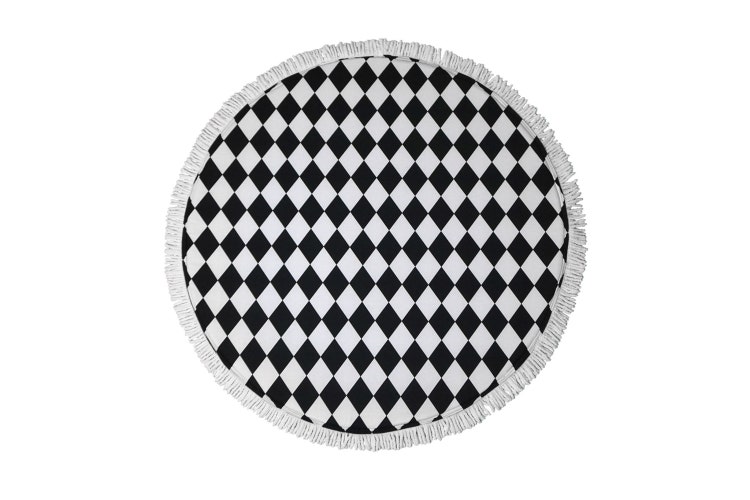 Baby Play Mat / Padded Play Mat / Black And White Playmat by Nukko