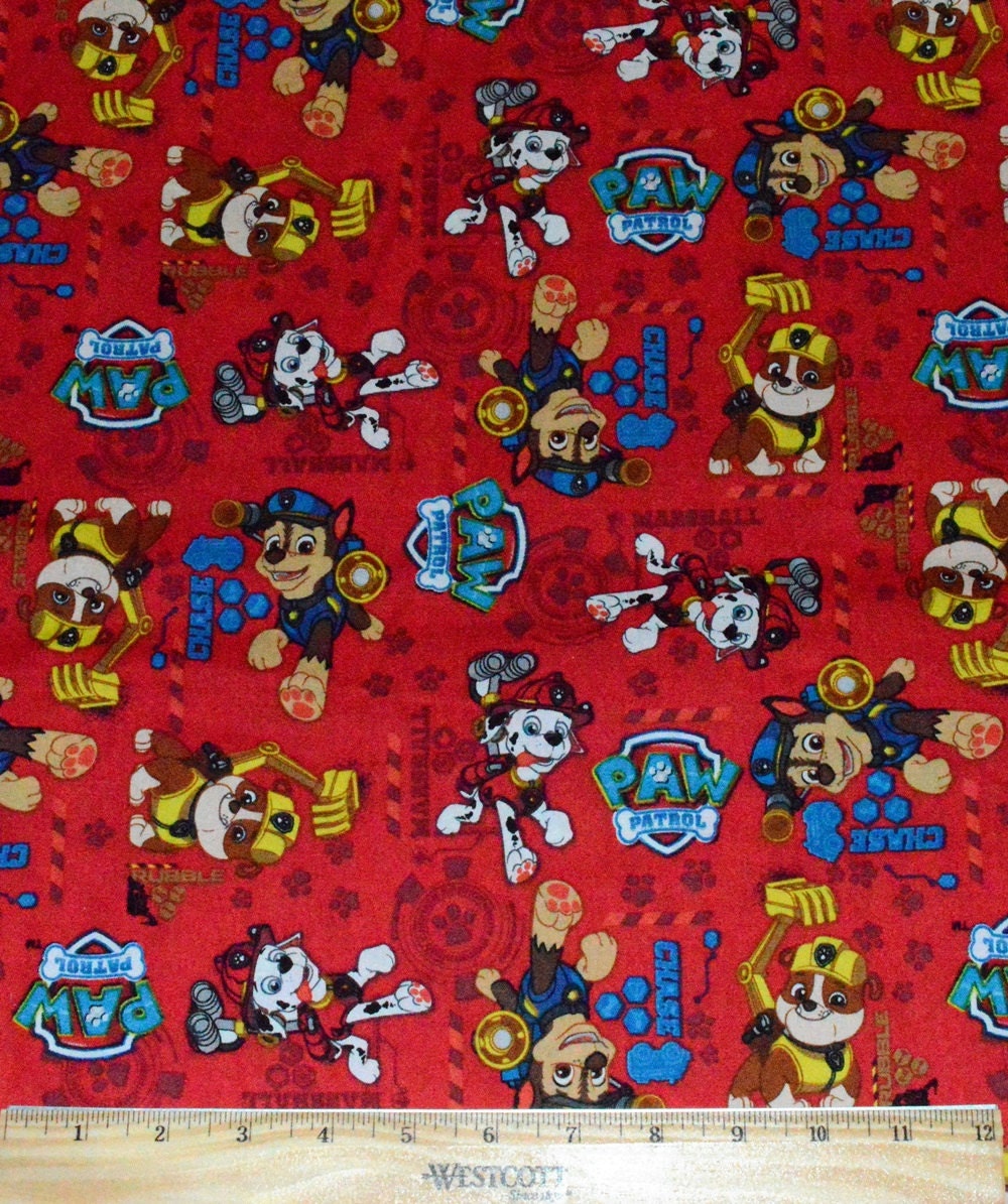 paw-patrol-fabric-1-2-yard-for-quilting-marshall-rocky