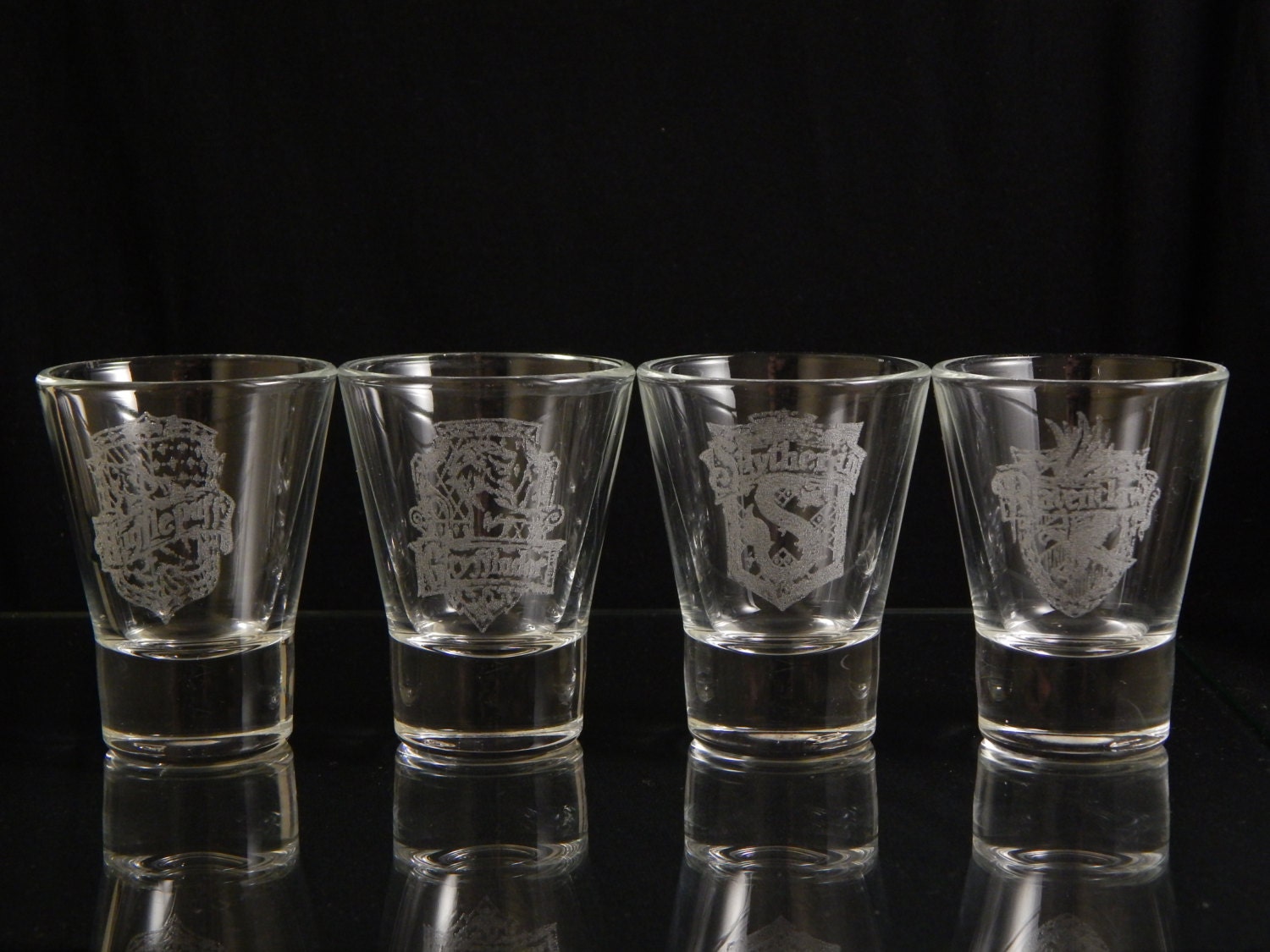 Set of 4 Harry Potter Shot Glasses