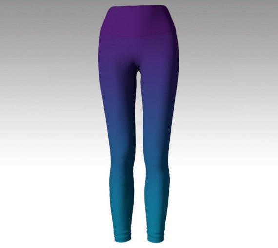 teal yoga pants