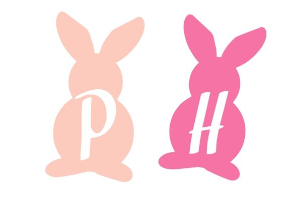 Download Easter Bunny Silhouette designs , Cricut Designs , Svg ...
