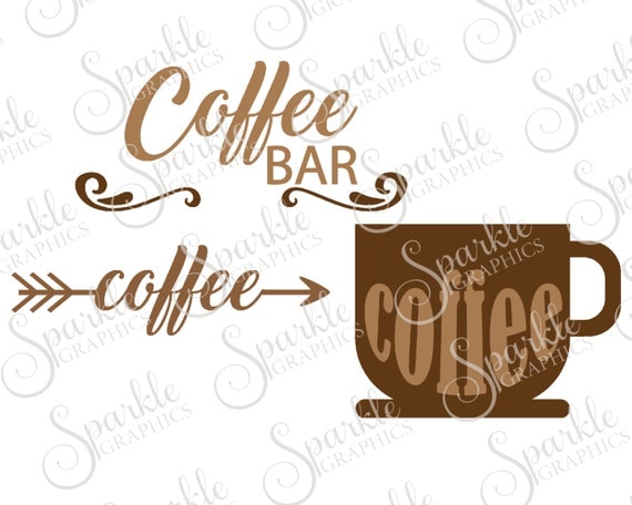 Download Coffee Cut File Coffee Bar Coffee Cup Arrow Drinker Coffee