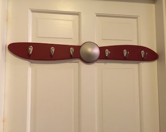 Airplane Propeller Coat and Hat Rack