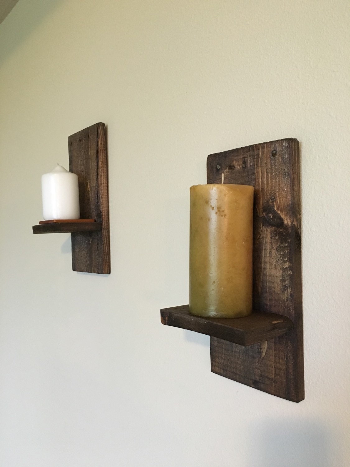 Rustic wall sconces-Reclaimed wall sconces-Country home wall
