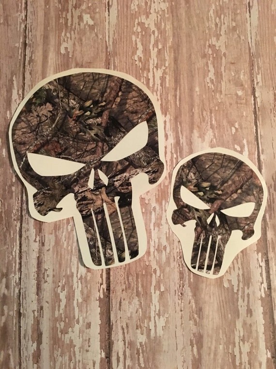 Camo Punisher Skull Punisher Decal Yeti By AramandJessDesigns