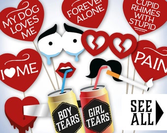 Anti valentines | Etsy