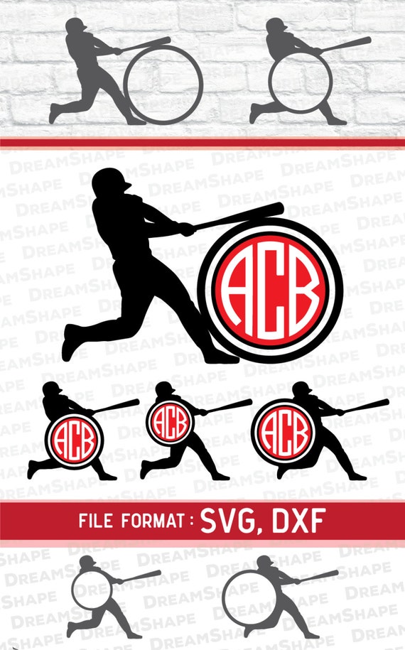 Download Baseball SVG Cut Files Vinyl Cutters Monogram Cricut Files