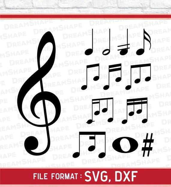 Download Music SVG Files Music Notes SVG Files Die Cut Machine Cricut