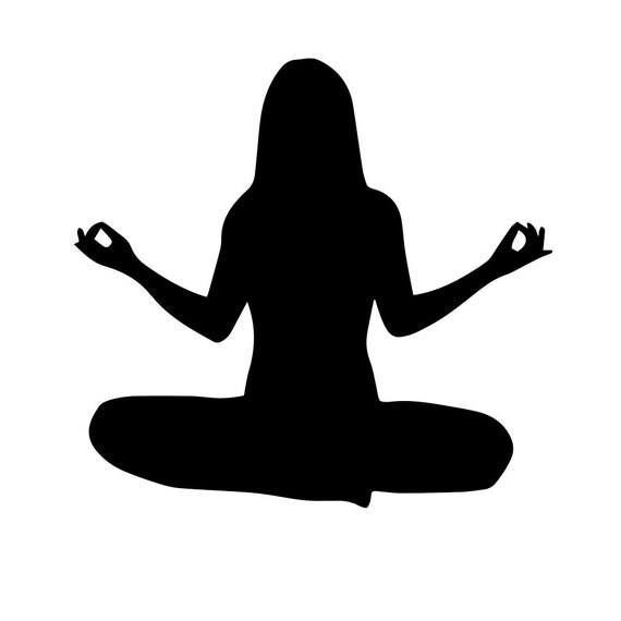 DECAL SERPENT SP-1083 Sitting Yoga Pose Baddha Koṇāsana