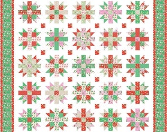Starlit Joy PDF Quilt Pattern by Mountain Rose Designs