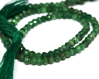 Lot De 25 Perles Facettées Bohème - 6 Mm - Couleur Light Emerald AB - Preciosa