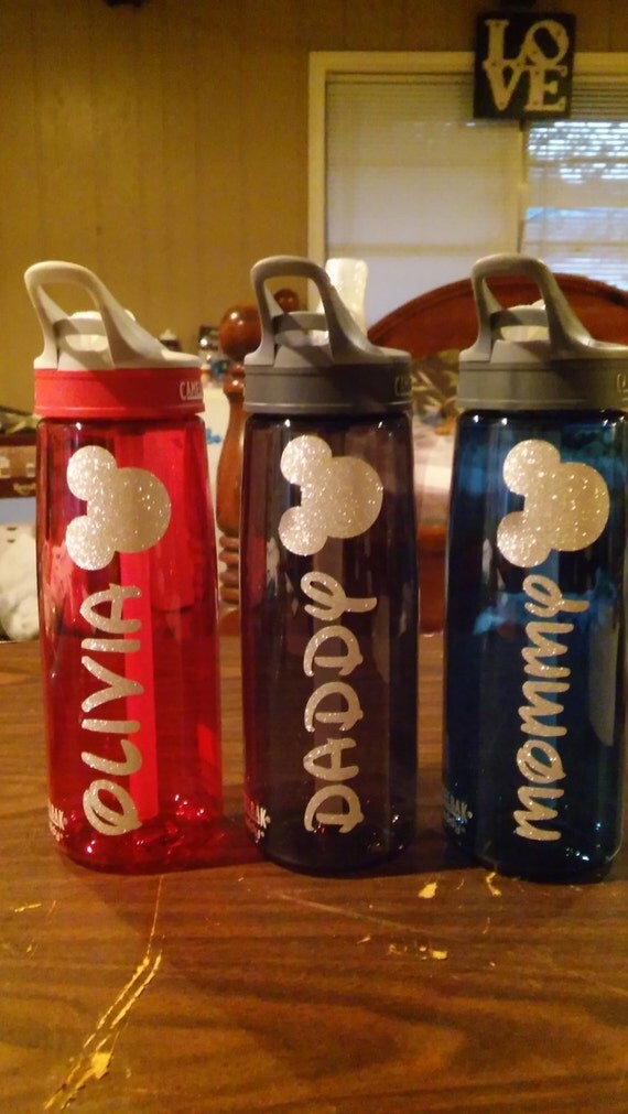 Disney Water Bottles/ Personalized Disney Water bottles/