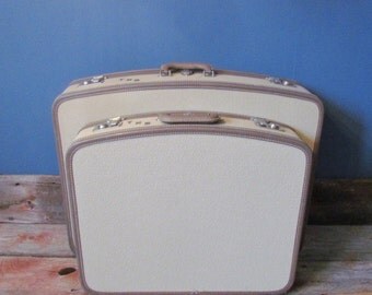 1940's Vintage Luggage Set (Reduced Price)