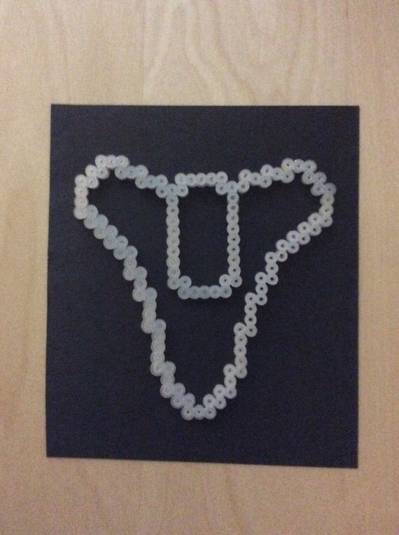 Perler Bead Destiny Logo by RengooBot on Etsy