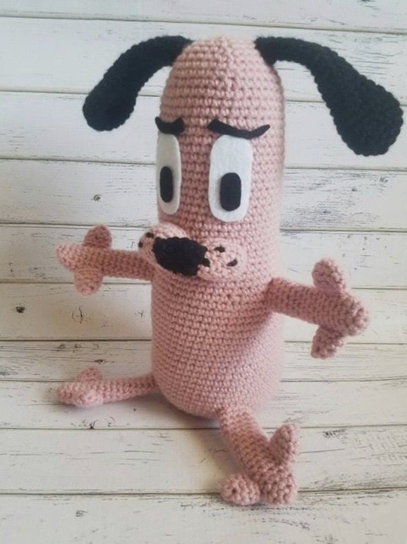 stuffed courage the cowardly dog