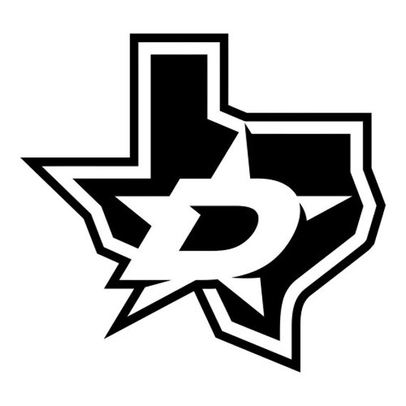 Dallas Stars Logo Vinyl Decal Sticker NHL Car by MundoDecals