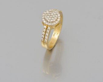 14 k gold engagement ring