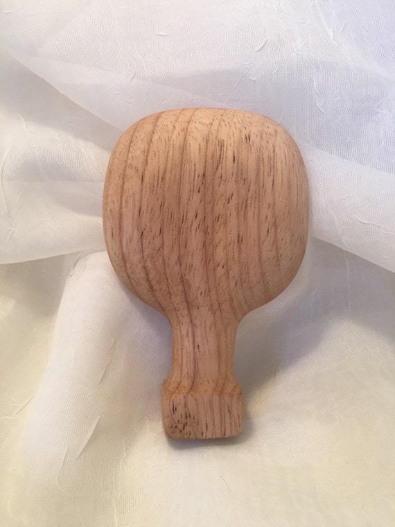 Hand Carved Paddle Rattle