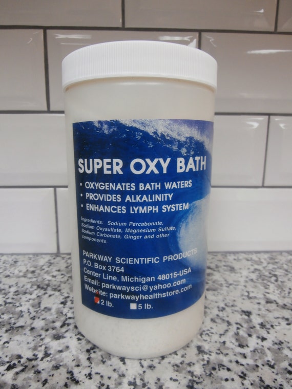 Super Oxy Bath H2O2 Hydrogen Peroxide by DrKathysRemedies on Etsy