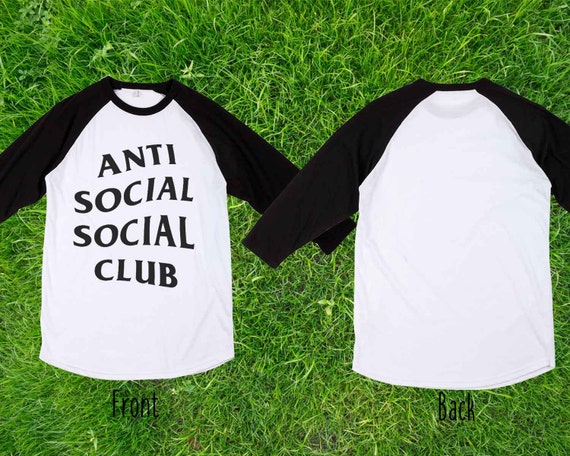 ASSC T shirt Raglan T shirt Unisex T shirt Adult T by NineSummers