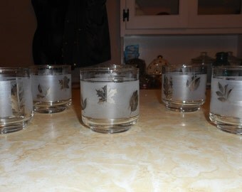 Lot of 6 VINTAGE LIBBY GLASSES
