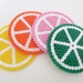 Breakfast Coasters Cute Coasters Geeky Coasters Pixel By Soggybits Breakfast Coasters Cute Coasters Geeky Coasters Pixel By Soggybits
