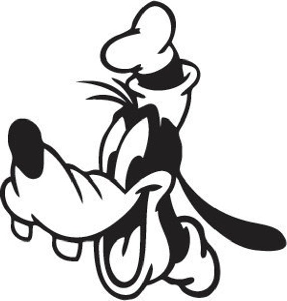 Disney Goofy vinyl car window vehicle sticker decal