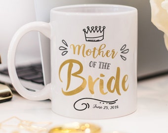 Mother of the Bride mug, personalized Mother of the Bride gift