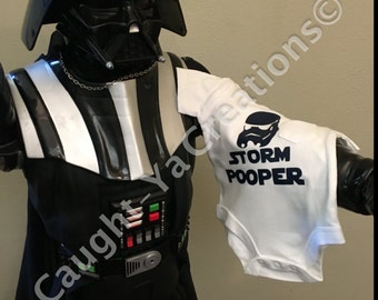 Storm Pooper Onesie or tee shirt, trooper, star wars, funny