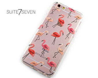 iPhone Cases, Galaxy Cases, iPhone 7 Case, iPhone 6s Case, iPhone 6 Case, iPhone 6 Plus Case, Galaxy S8 Case, Clear Case, Flamingos