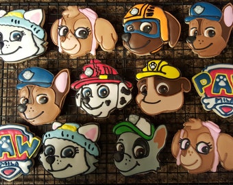 Paw Patrol Cookies